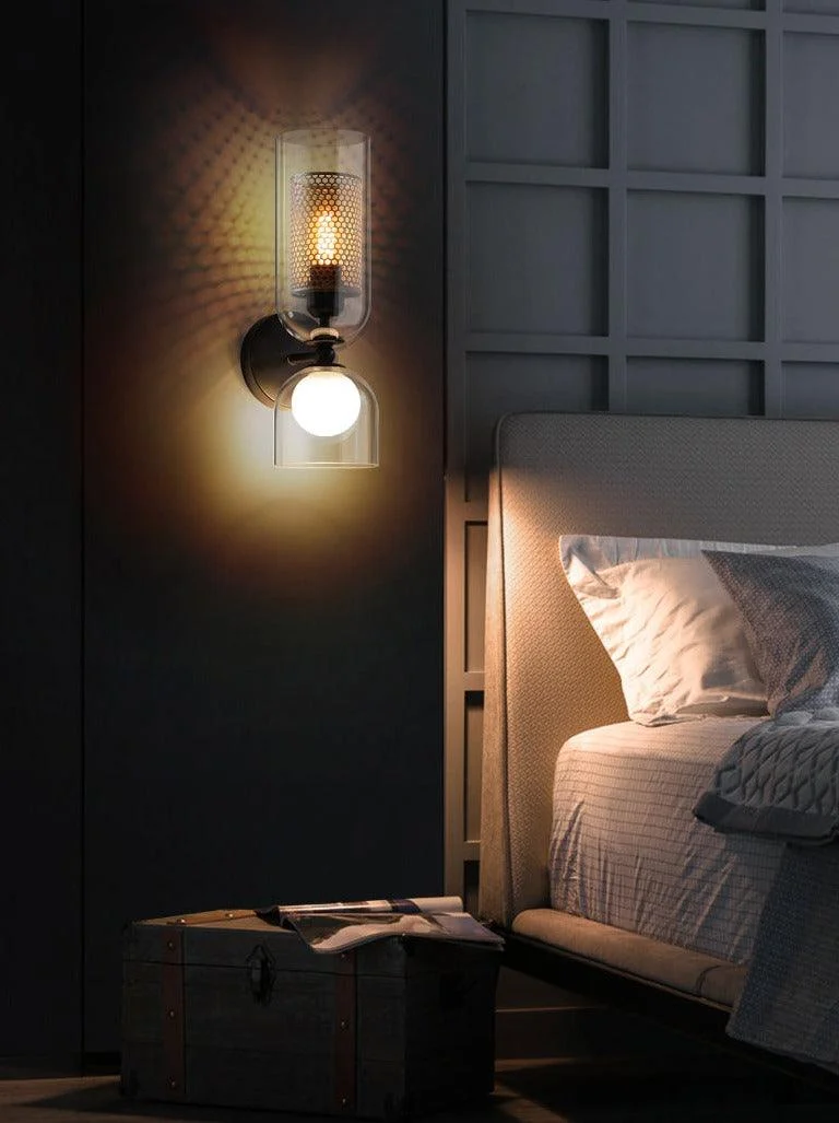 Homeko Twin Glass Wall Lamp -