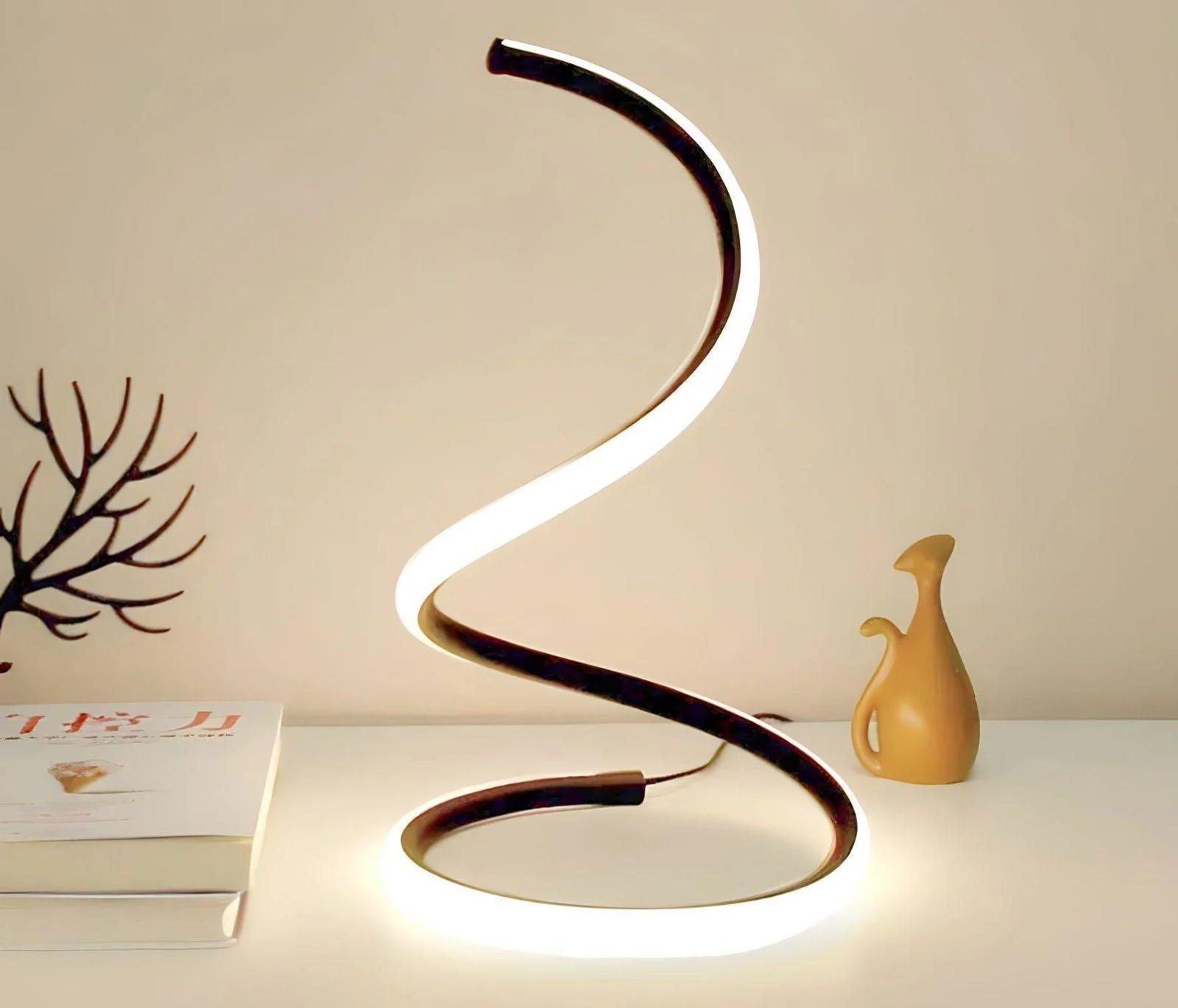 Homeko_Twisted_LED_Table_Lamp_-_-4287361 Homeko Twisted LED Table Lamp -
