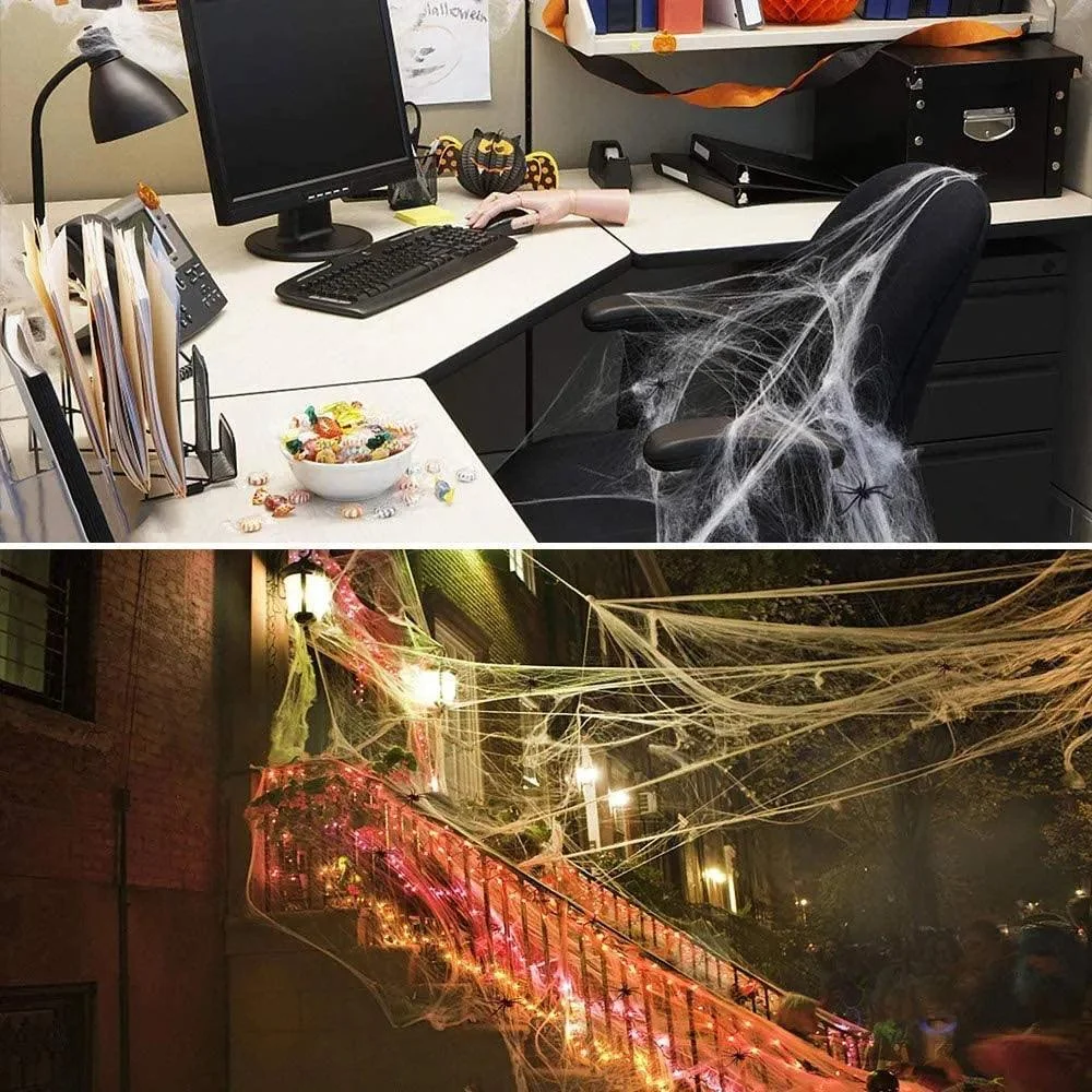Homeko_Very_Scary_Halloween_Spider_Web_And_Spiders_-_-4288714 Homeko Very Scary Halloween Spider Web And Spiders -