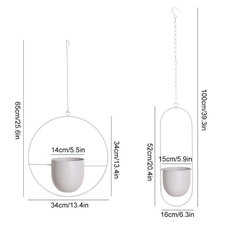 Homeko_Vivienne_Hanging_Metal_Planter_Pot_Holders_-_-4289631 Homeko Vivienne Hanging Metal Planter Pot Holders -