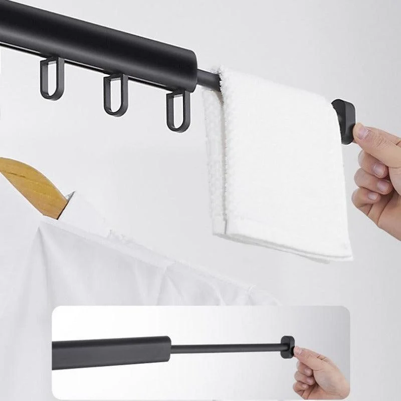 Homeko_Wall-Mounted_Clothes_Hanging_Rack_-_-4290355 Homeko Wall-Mounted Clothes Hanging Rack -