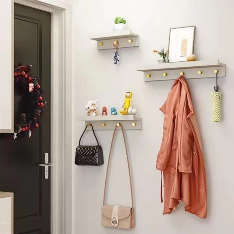 Homeko_Wall_Storage_Shelf_with_Gold_Hooks_-_-4290159 Homeko Wall Storage Shelf with Gold Hooks -