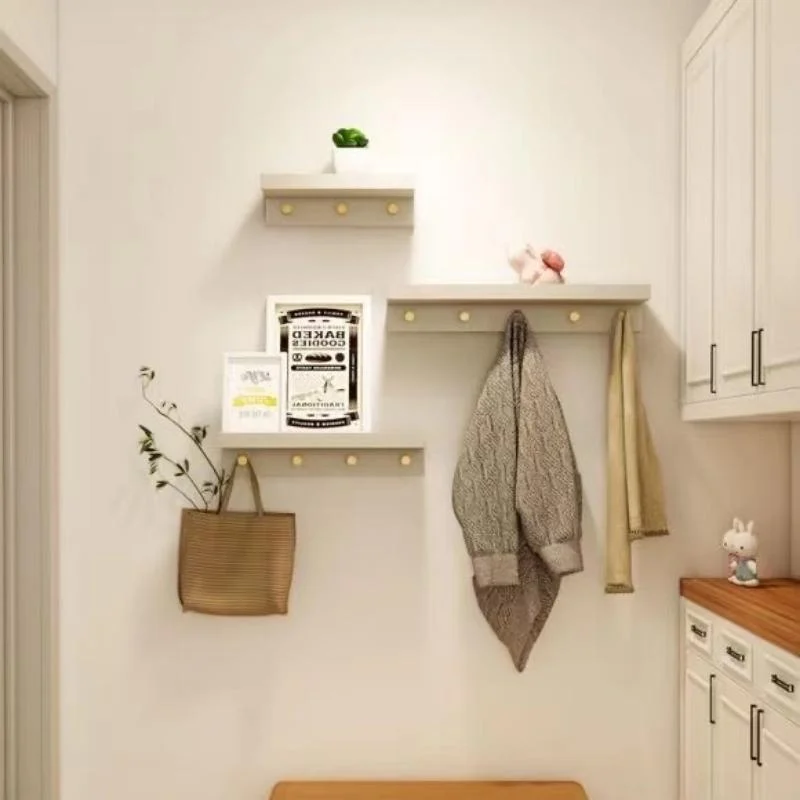 Homeko_Wall_Storage_Shelf_with_Gold_Hooks_-_-4290164 Homeko Wall Storage Shelf with Gold Hooks -