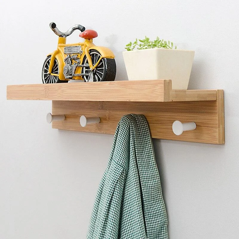 Homeko_Wall_Storage_Shelf_with_Hooks_-_-4290310 Homeko Wall Storage Shelf with Hooks -