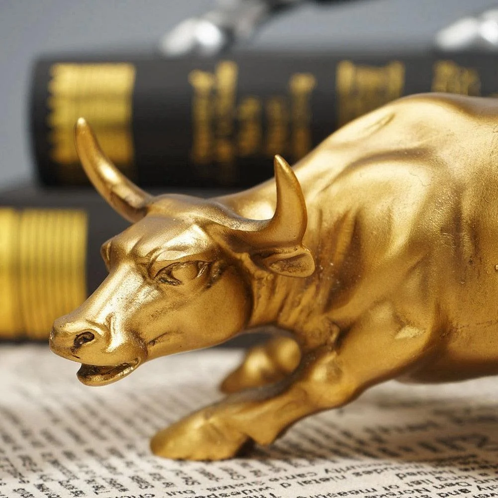 Homeko Wall Street Bull Statue -