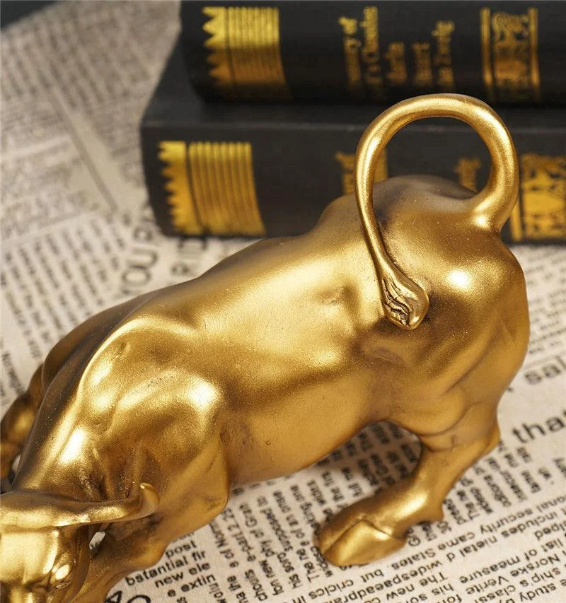 Homeko Wall Street Bull Statue -