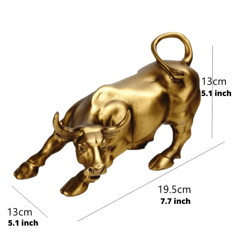 Homeko Wall Street Bull Statue -