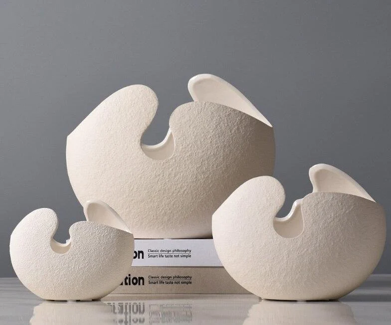 Homeko_White_Cracked_Egg_Vases_-_-4291658 Homeko White Cracked Egg Vases -