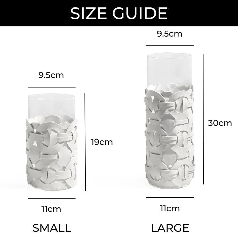 Homeko_White_Leather_Abstract_Cylinder_Glass_Vase_-_-4291755 Homeko White Leather Abstract Cylinder Glass Vase -