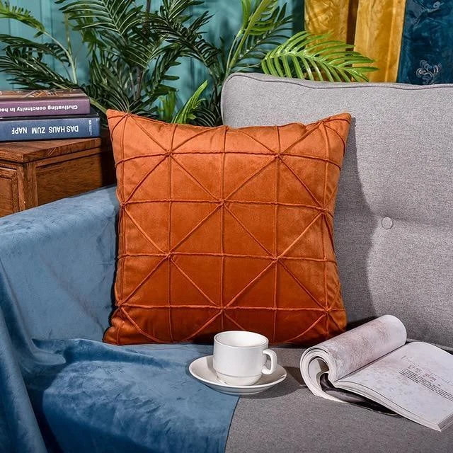 Homeko_Window_Pane_Velvet_Pillow_Cover_-_-4292043 Homeko Window Pane Velvet Pillow Cover -