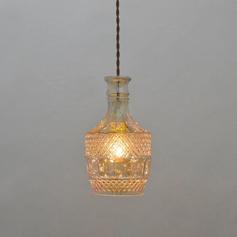 Homeko Wine Bottle LED Pendant Lamp -