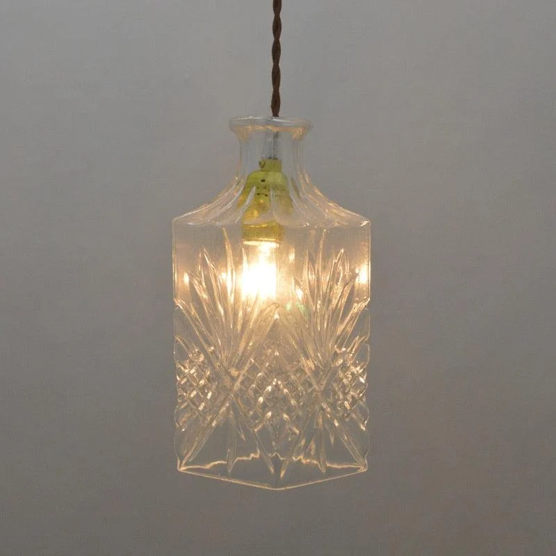Homeko Wine Bottle LED Pendant Lamp -