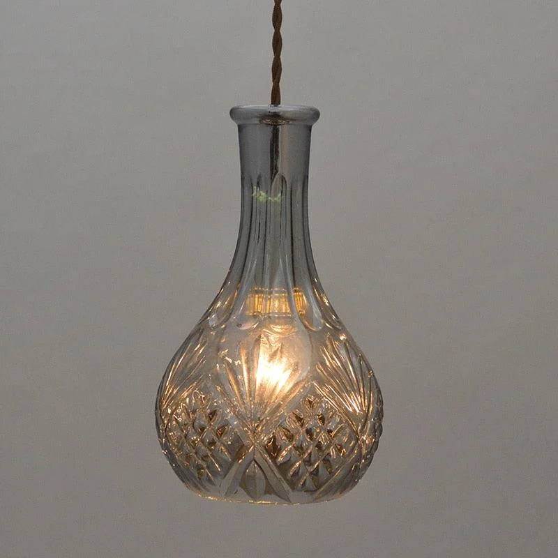 Homeko Wine Bottle LED Pendant Lamp -