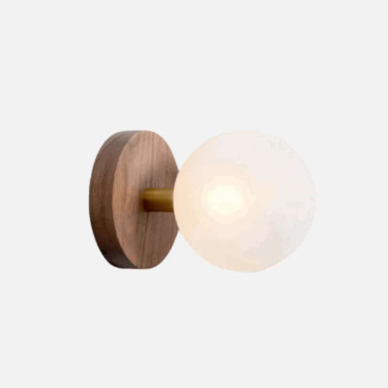 Homeko Wood Art Wall Lamp -