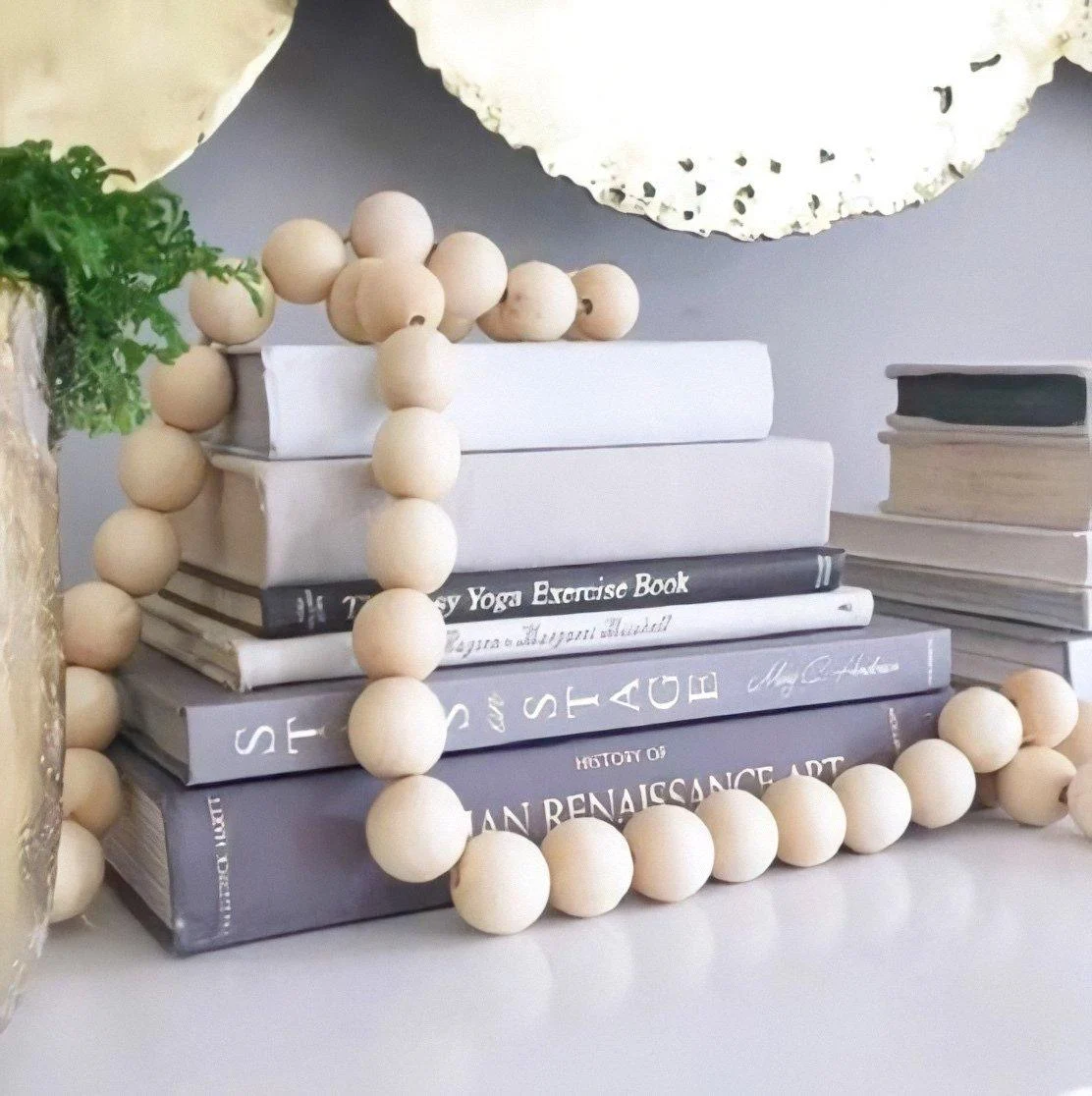 Homeko Wood Garland -