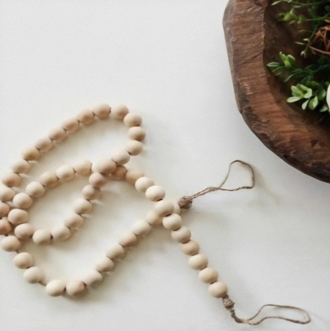 Homeko Wood Garland -