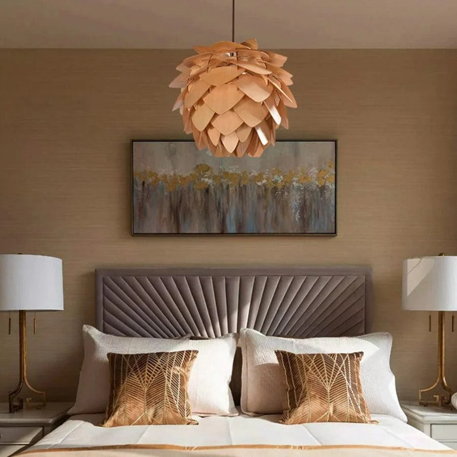 Homeko_Wood_Pinecone_Pendant_Light_-_-4293176 Homeko Wood Pinecone Pendant Light -
