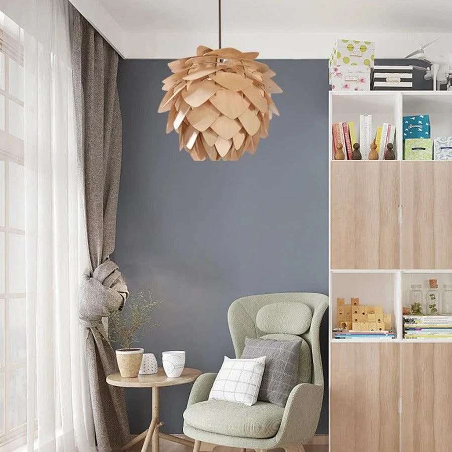 Homeko_Wood_Pinecone_Pendant_Light_-_-4293183 Homeko Wood Pinecone Pendant Light -