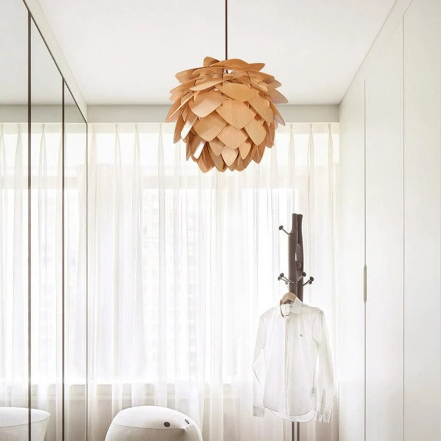 Homeko_Wood_Pinecone_Pendant_Light_-_-4293222 Homeko Wood Pinecone Pendant Light -