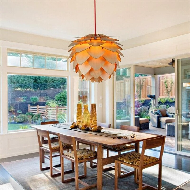 Homeko_Wood_Pinecone_Pendant_Light_-_-4293234 Homeko Wood Pinecone Pendant Light -