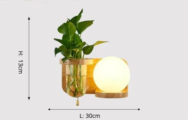 Homeko_Wooden_Planter_Wall_Lamp_-_-4293839 Homeko Wooden Planter Wall Lamp -