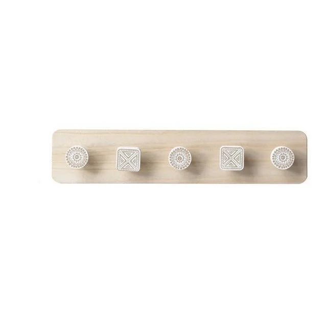 Homeko_Wooden_Wall_Mounted_Coat_Rack_with_Hooks_-_-4294036 Homeko Wooden Wall Mounted Coat Rack with Hooks -