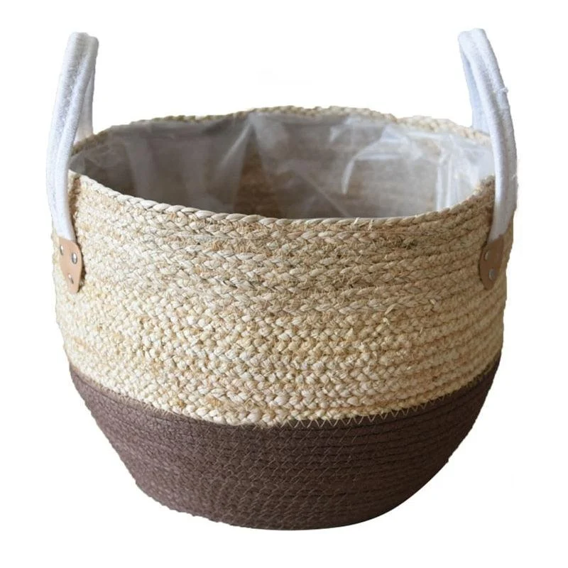 Homeko_Woven_Indoor_Flower_Planter_Storage_Baskets_-_-4294151 Homeko Woven Indoor Flower Planter & Storage Baskets -