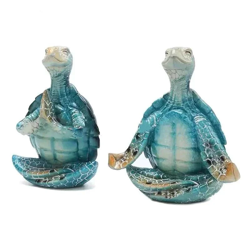 Homeko Yoga Sea Turtle Figurines -