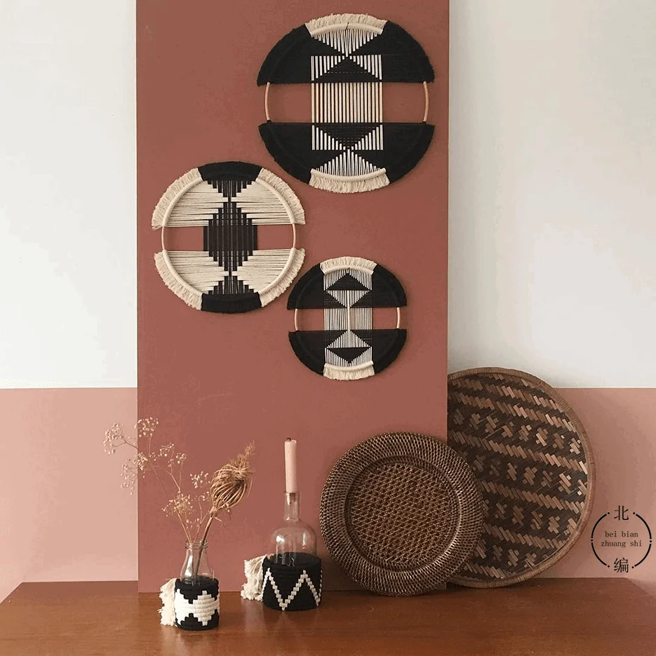 Homeko_in_Black_Macrame_Discs_-_-4250051 Homeko in Black Macrame Discs -
