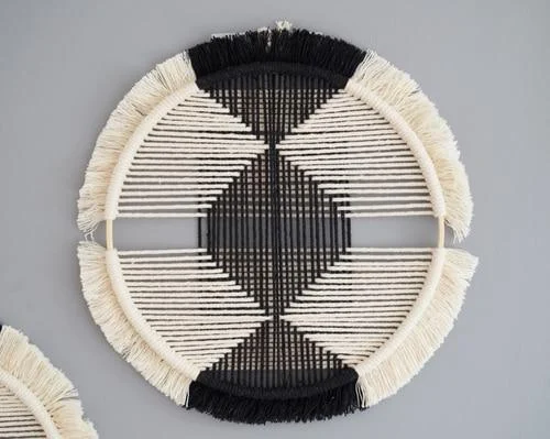 Homeko_in_Black_Macrame_Discs_-_-4250066 Homeko in Black Macrame Discs -