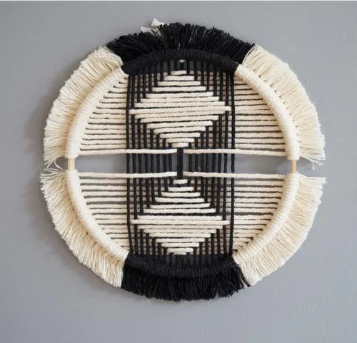 Homeko_in_Black_Macrame_Discs_-_-4250101 Homeko in Black Macrame Discs -