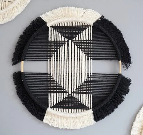 Homeko_in_Black_Macrame_Discs_-_-4250112 Homeko in Black Macrame Discs -