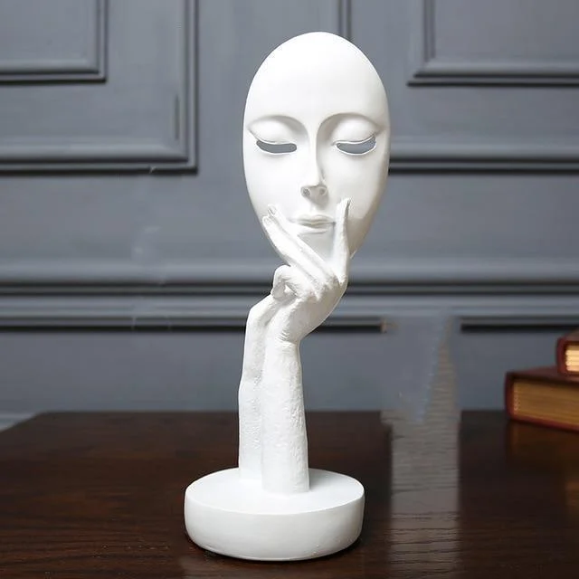 Homeko in Thought Statues -