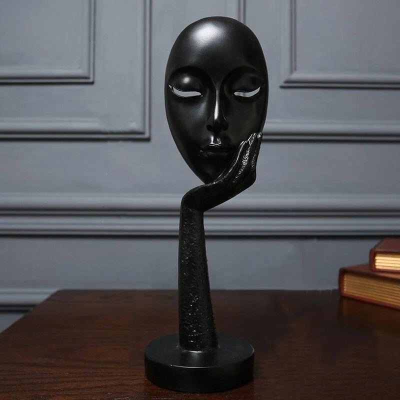 Homeko in Thought Statues -