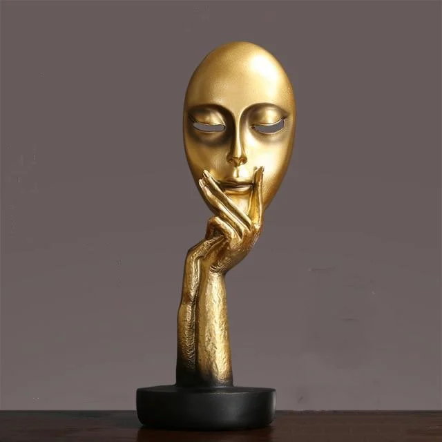 Homeko in Thought Statues -