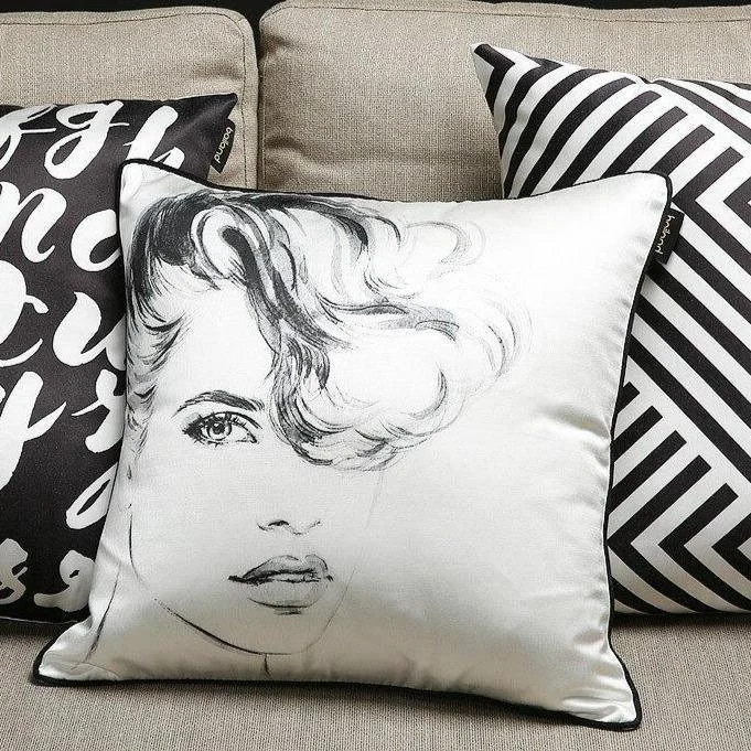 Homeko_of_a_Woman_Pillow_Cover_-_-4270196 Homeko of a Woman Pillow Cover -