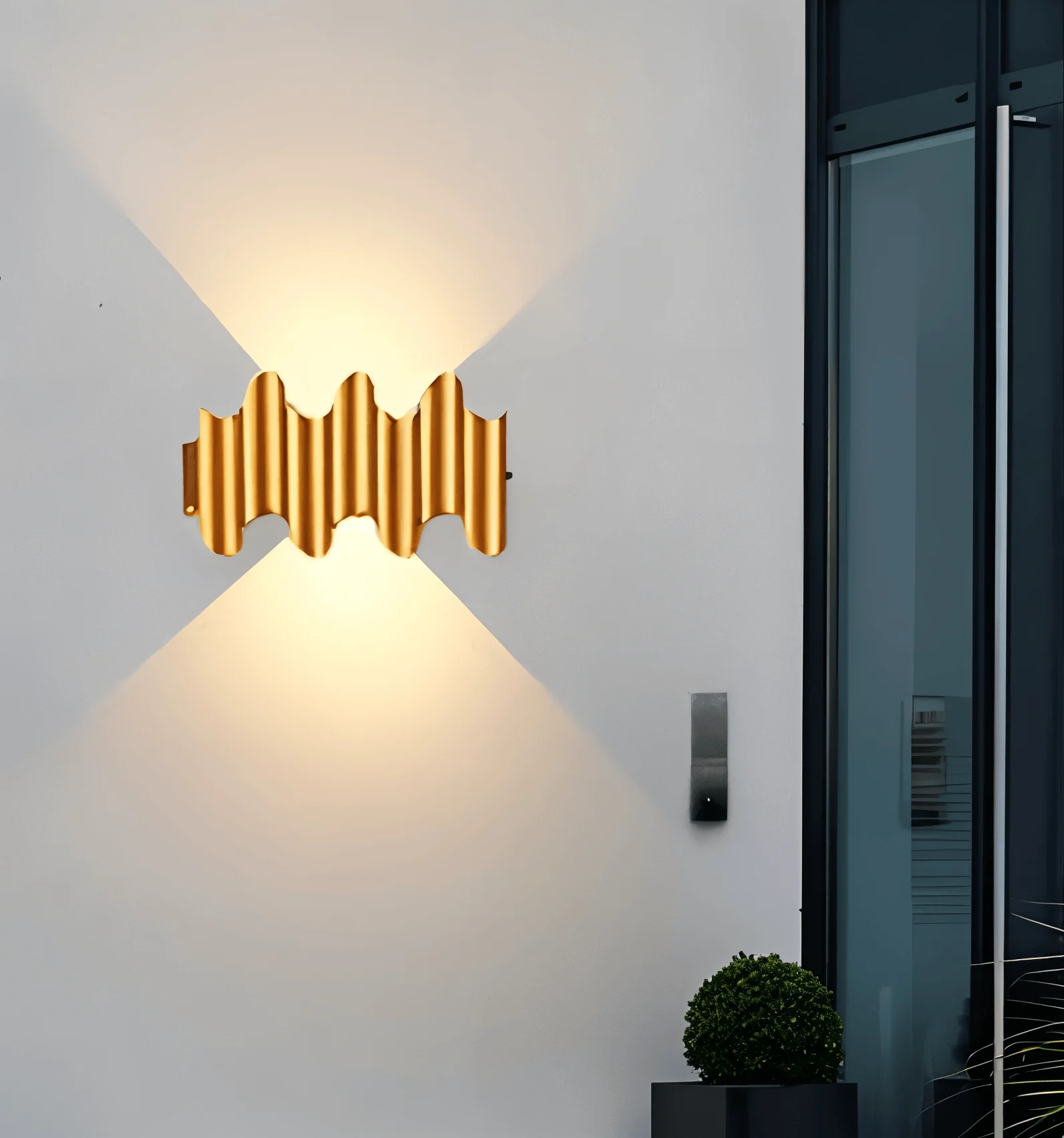 HomoraGlamWaveWandleuchte10 Homoraglamwavewandleuchte10