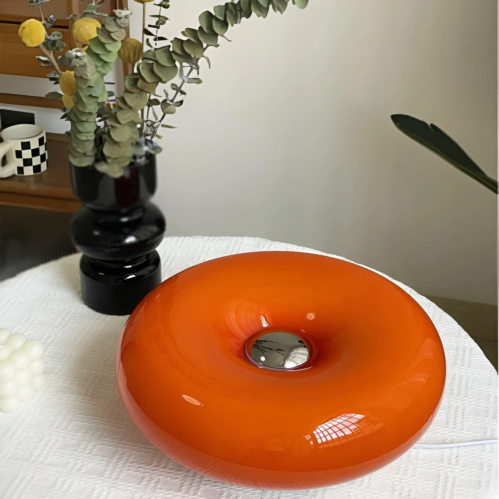 HomoraOrangeDonut-Lampe10 Homoraorangedonut Lampe10