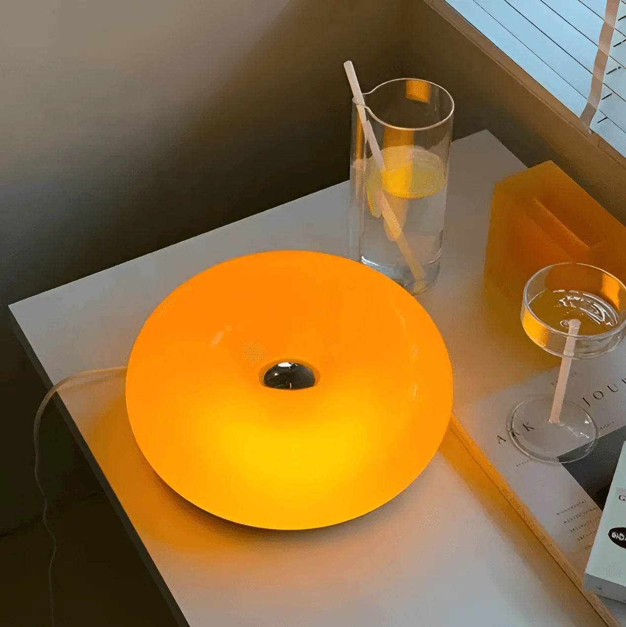 HomoraOrangeDonut-Lampe13 Homoraorangedonut Lampe13