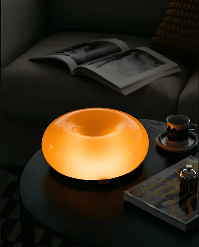 HomoraOrangeDonut-Lampe4 Homoraorangedonut Lampe4