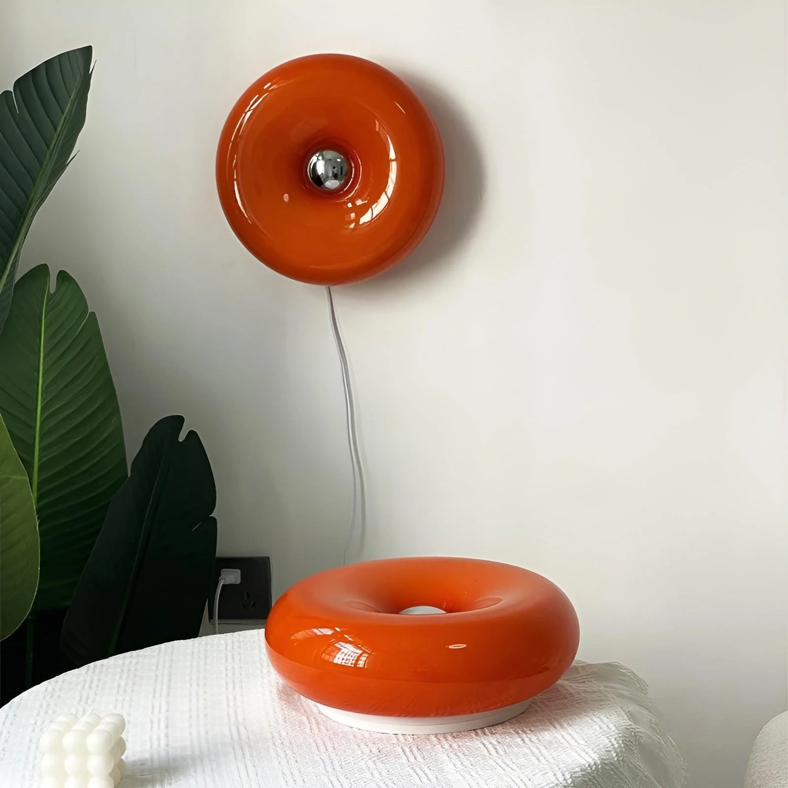 HomoraOrangeDonut-Lampe5 Homoraorangedonut Lampe5