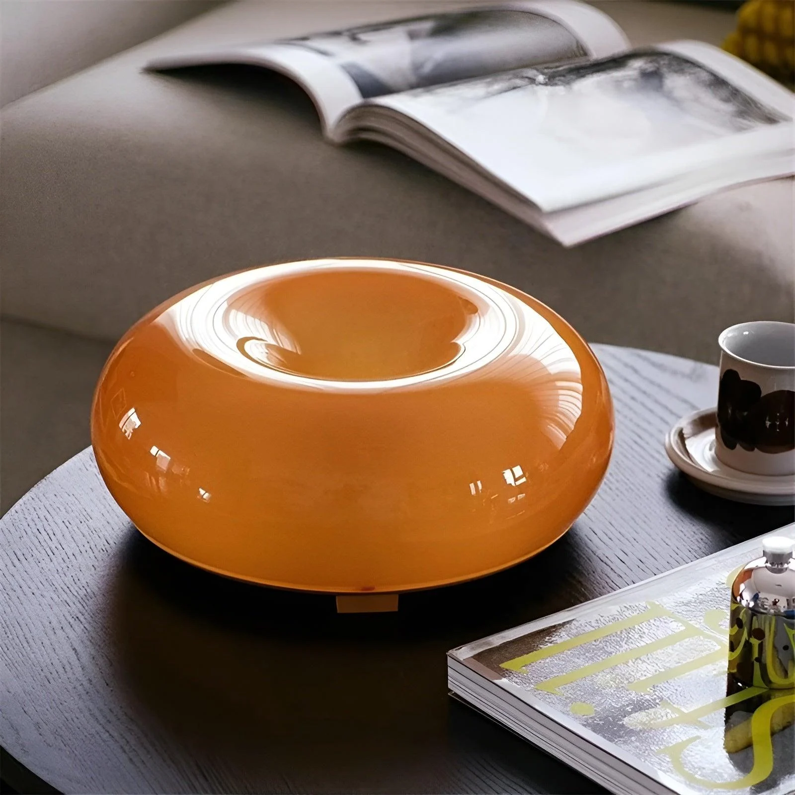 HomoraOrangeDonut-Lampe9 Homoraorangedonut Lampe9