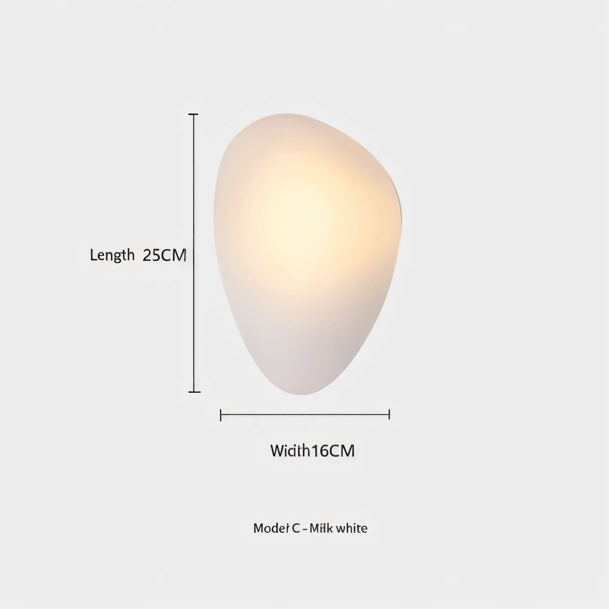 HomoraPebbleHueWallLight15 Homorapebblehuewalllight15