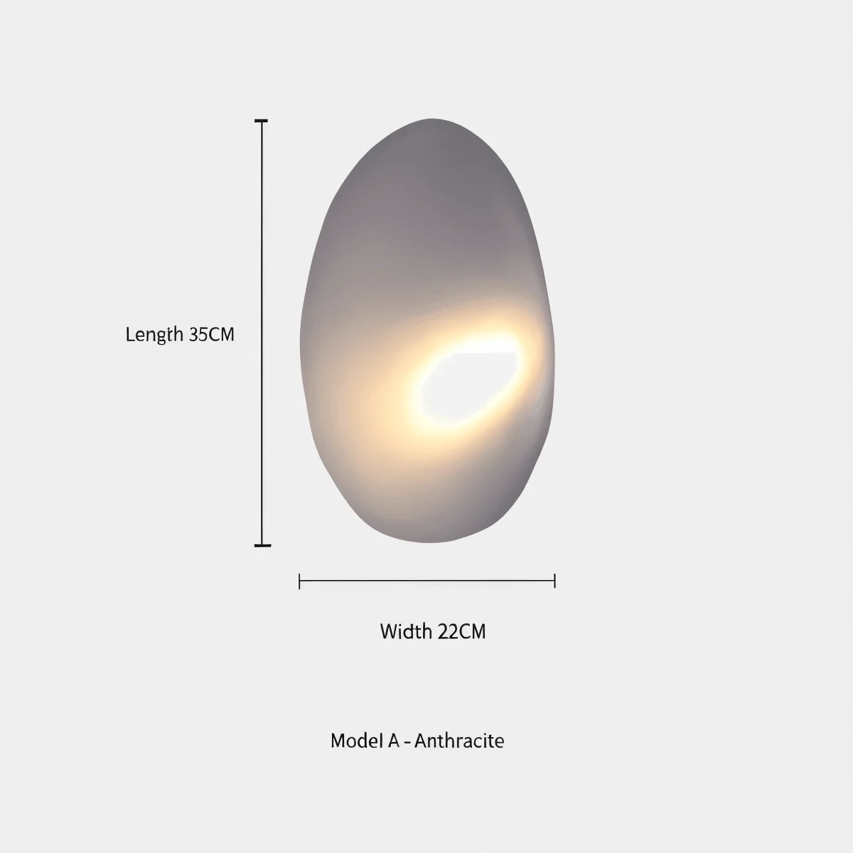 HomoraPebbleHueWallLight16 Homorapebblehuewalllight16