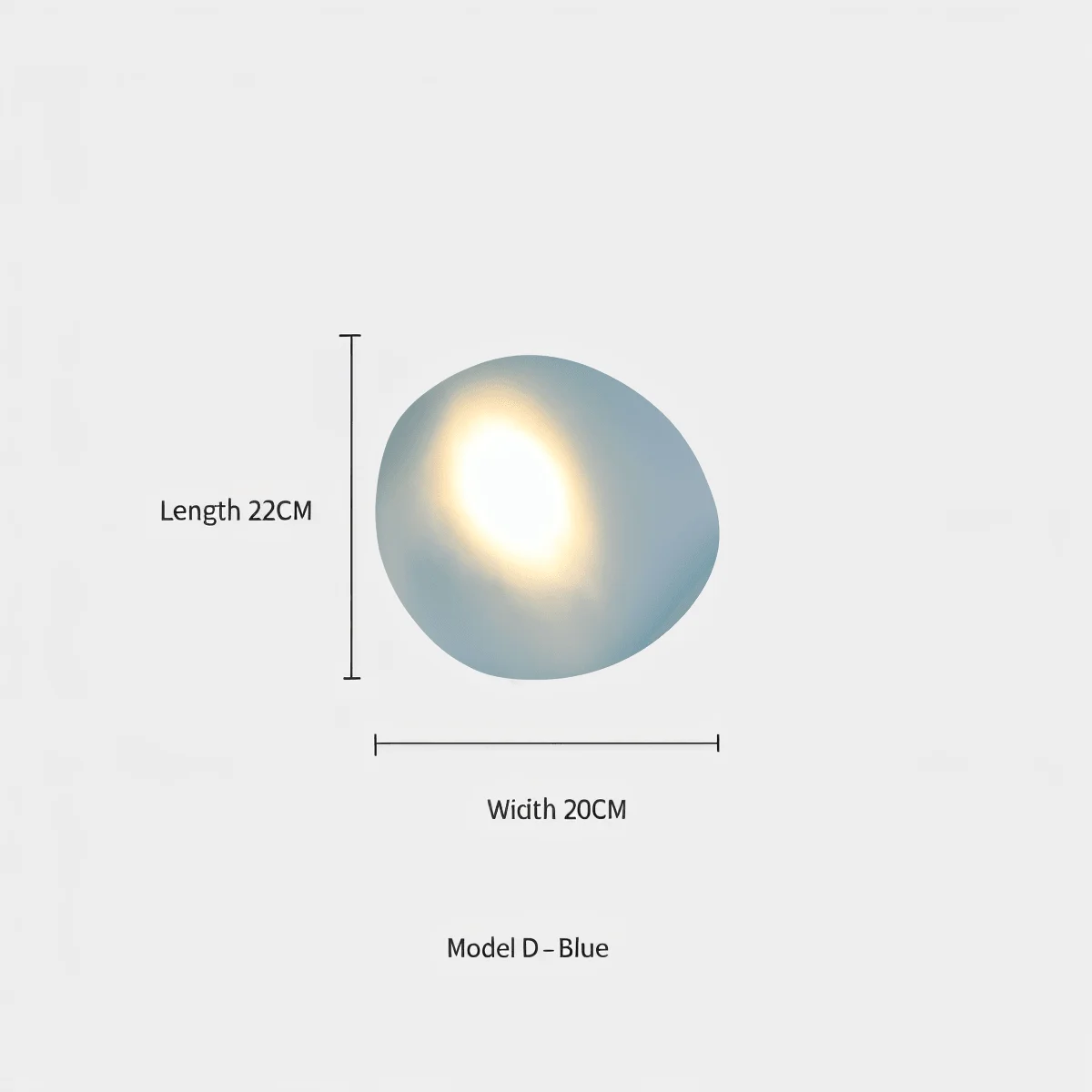 HomoraPebbleHueWallLight19 Homorapebblehuewalllight19