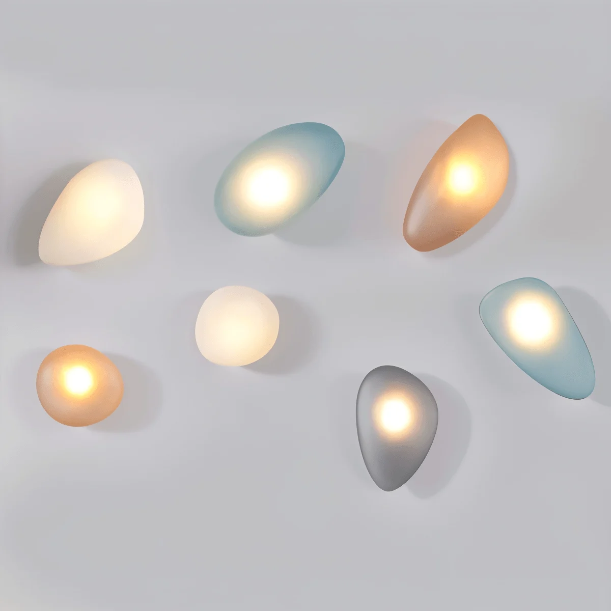 HomoraPebbleHueWallLight30 Homorapebblehuewalllight30