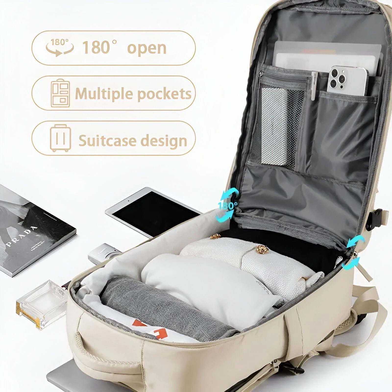 HomoraSavvyMulti-CompartmentReisetasche22 Homorasavvymulti Compartmentreisetasche22