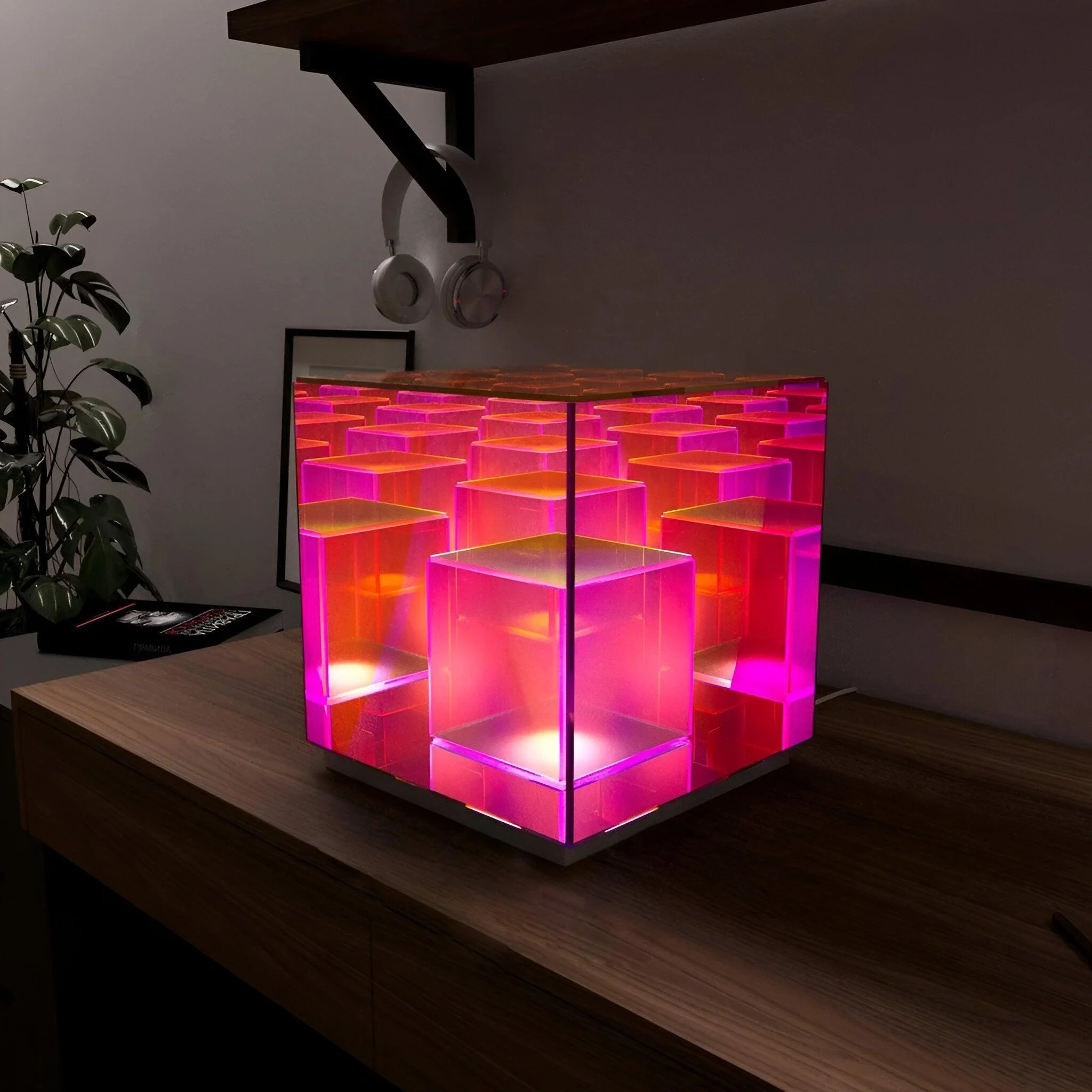 HomoraSpectra-CubeTischlampe2 Homoraspectra Cubetischlampe2