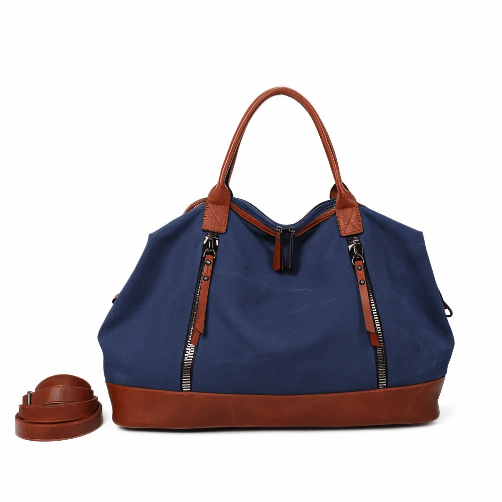 Homorazweifarbigeleder Reisetasche1
