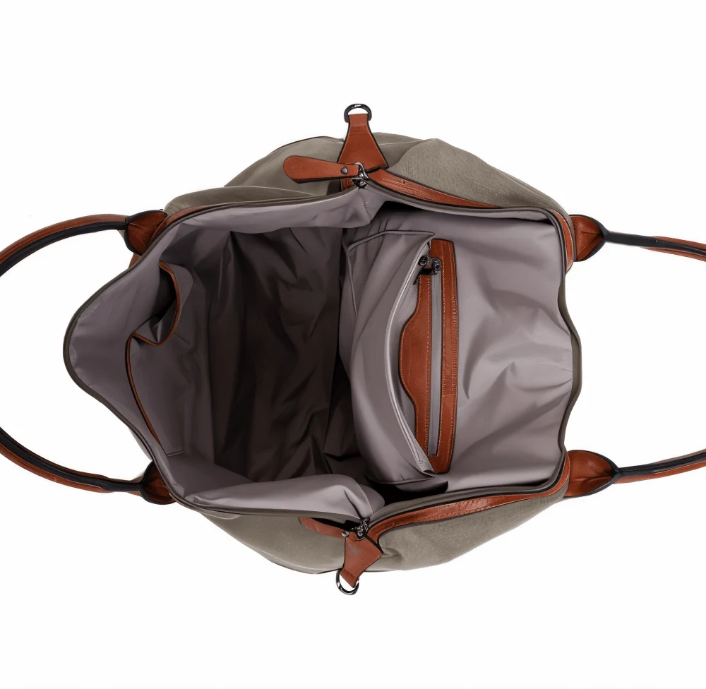 HomoraZweifarbigeLeder-Reisetasche10 Homorazweifarbigeleder Reisetasche10
